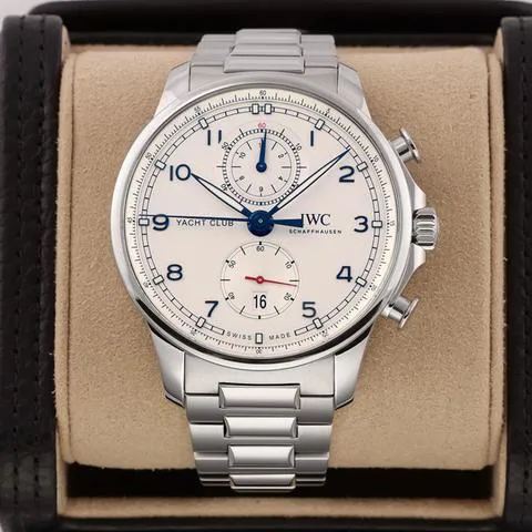 IWC Portugieser IW390702 44.5mm Stainless steel Silver