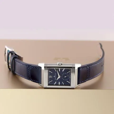 Jaeger-LeCoultre Reverso Tribute 3988482 47mm Stainless steel Blue 7