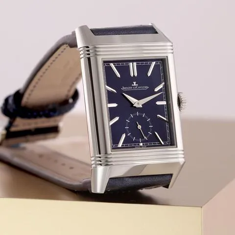 Jaeger-LeCoultre Reverso Tribute 3988482 47mm Stainless steel Blue 8