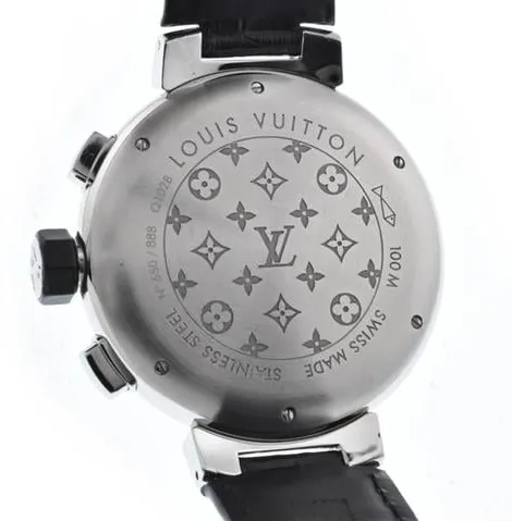 Louis Vuitton Q102B 44mm Stainless steel Black 5