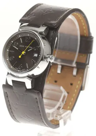 Louis Vuitton Q1211 28mm Stainless steel Brown 2