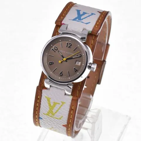 Louis Vuitton Q1212 28mm Stainless steel Brown 1