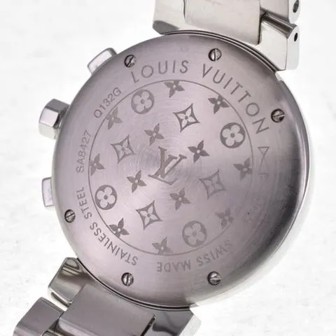 Louis Vuitton Q132G 33mm Stainless steel Black 5