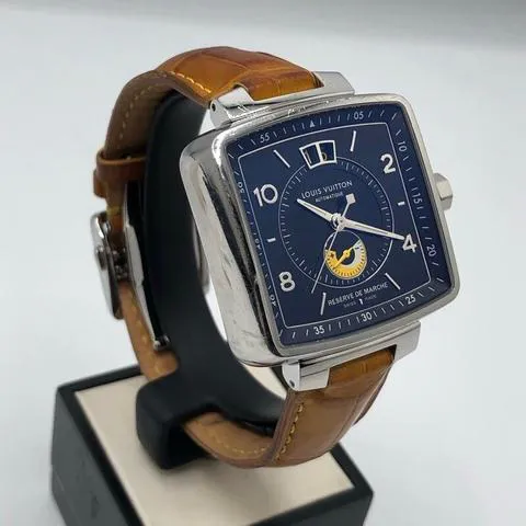 Louis Vuitton Q269G 37mm Stainless Blue 14