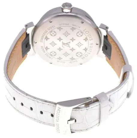 Louis Vuitton QA114 41mm Stainless steel White 4