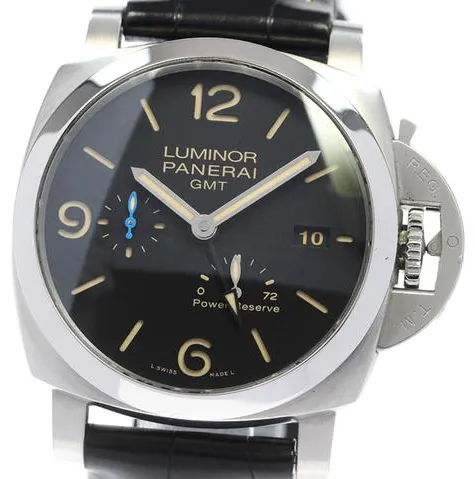 Panerai Luminor 1950 3 Days GMT Power  PAM 01321 44mm Stainless steel Black