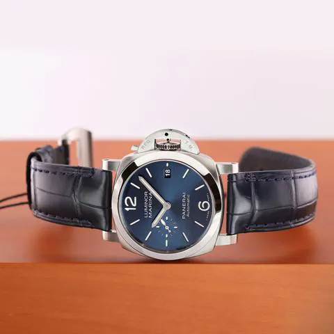 Panerai Luminor PAM 01270 40mm Stainless steel Blue 7