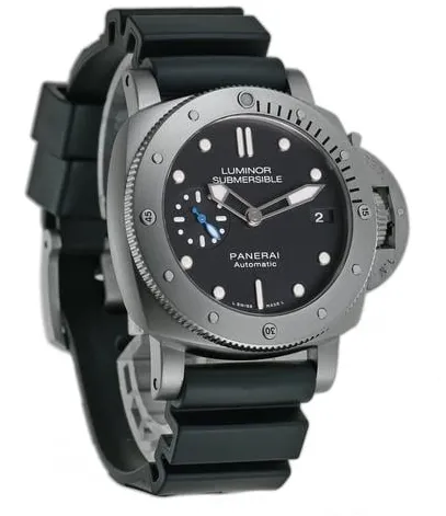 Panerai Submersible PAM 00682 42mm Stainless steel Black 1