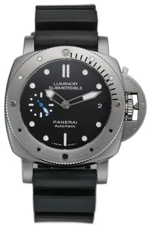 Panerai Submersible PAM 00682 42mm Stainless steel Black 2