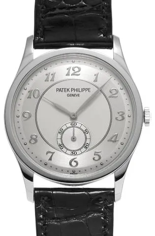 Patek Philippe Calatrava 5196P-001 37mm Platinum Silver