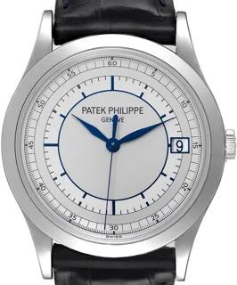 Patek Philippe Calatrava 5296G-001 White gold Silver