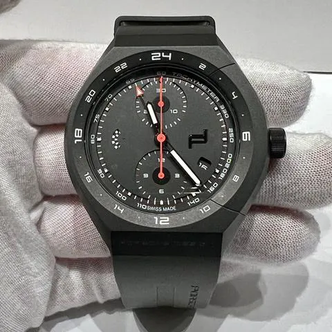 Porsche Design Chronotimer 6030.6.01.007.05.2 45.5mm Titanium Black