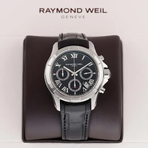 Raymond Weil Parsifal 7260-stc-00208 41mm Stainless steel Black