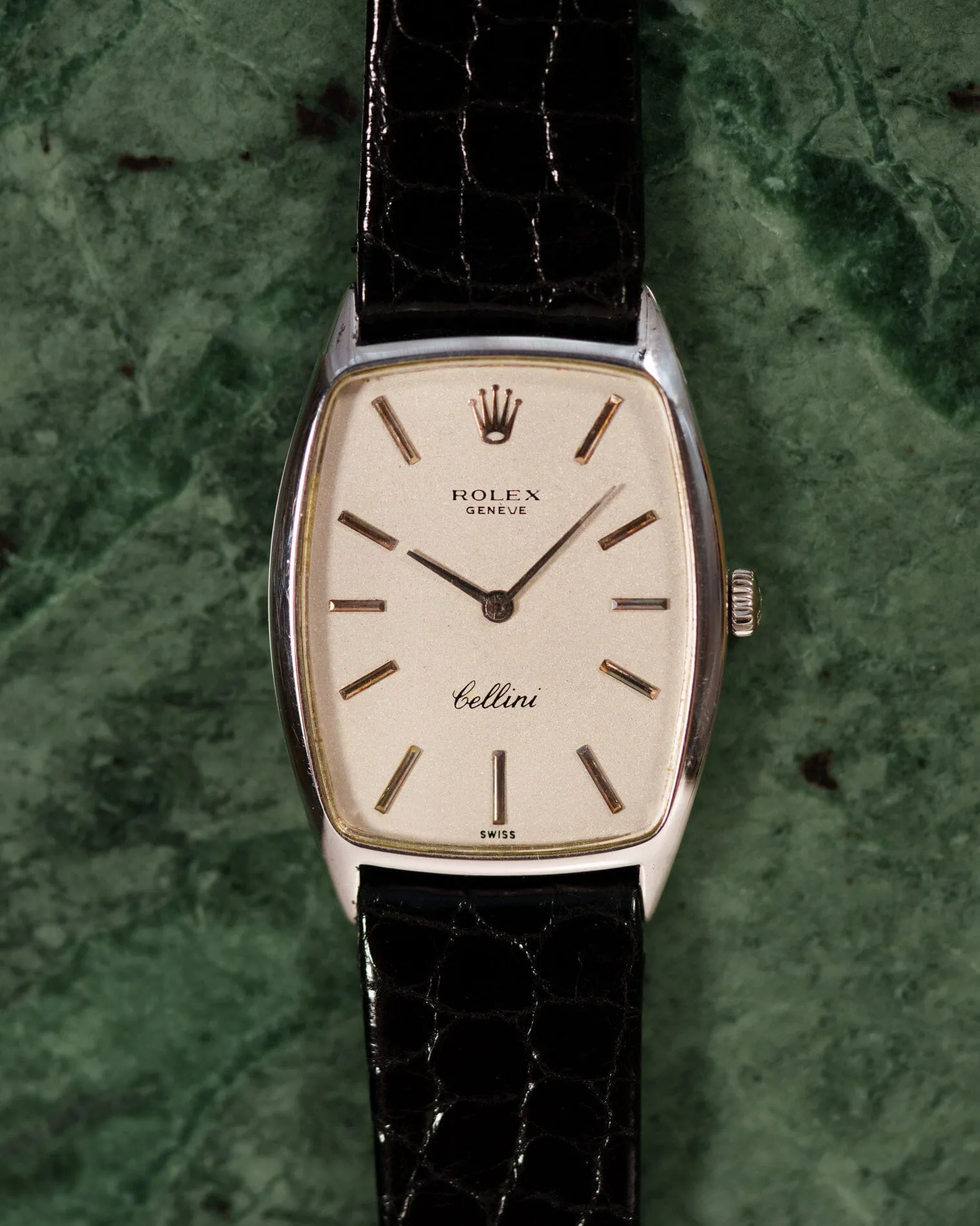 Rolex Cellini 3807 White gold and 18k white gold