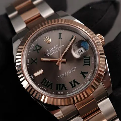 Rolex Datejust 41 126331 41mm Yellow gold and Stainless steel Wimbledon