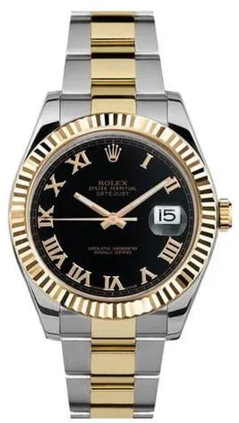 Rolex Datejust II 116333 41mm Stainless steel Black