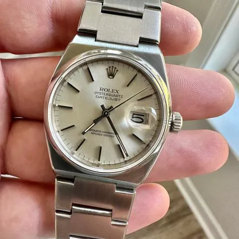 Rolex Datejust Oysterquartz 17000 36mm Stainless steel Silver 2