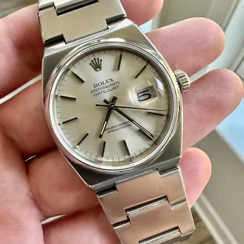 Rolex Datejust Oysterquartz 17000 36mm Stainless steel Silver 3