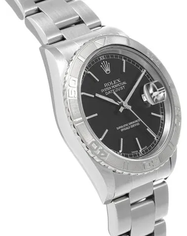 Rolex Datejust Turn-O-Graph 16264 36mm Stainless steel Black 2