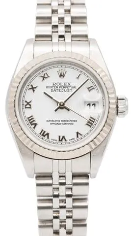 Rolex Lady-Datejust 79174 26mm Stainless steel White 1