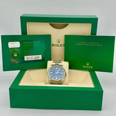 Rolex Oyster Perpetual 41 124300 41mm Stainless steel Blue