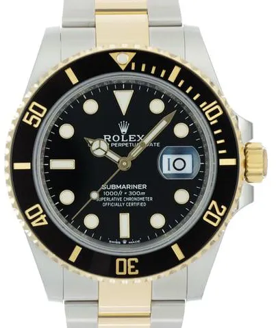 Rolex Submariner 126613LN 41mm Yellow gold and Stainless steel Black