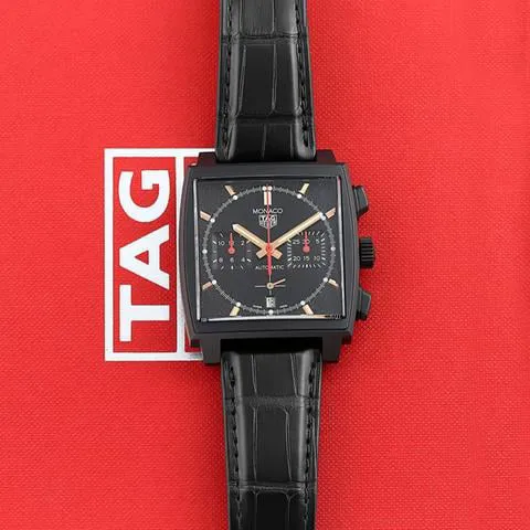 TAG Heuer Monaco CBL2180.FC6497 39mm Stainless steel Black