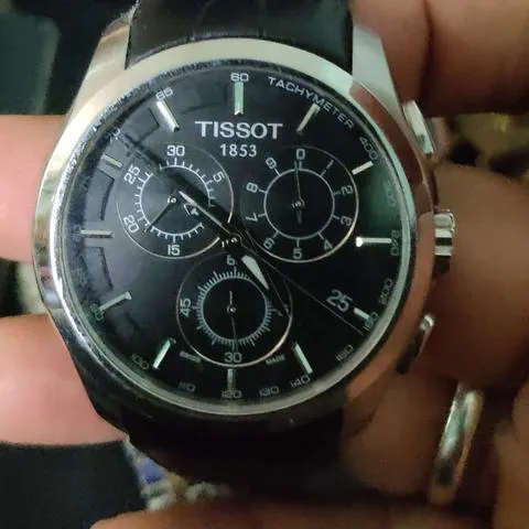 Tissot Couturier T035.439.16.051.00 41mm Stainless steel Black