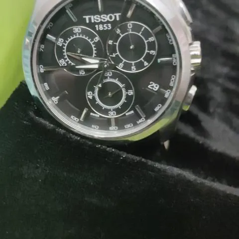 Tissot Couturier T035.439.16.051.00 41mm Stainless steel Black 1