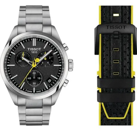 Tissot PR 100 T1504171105100 40mm Stainless steel Black