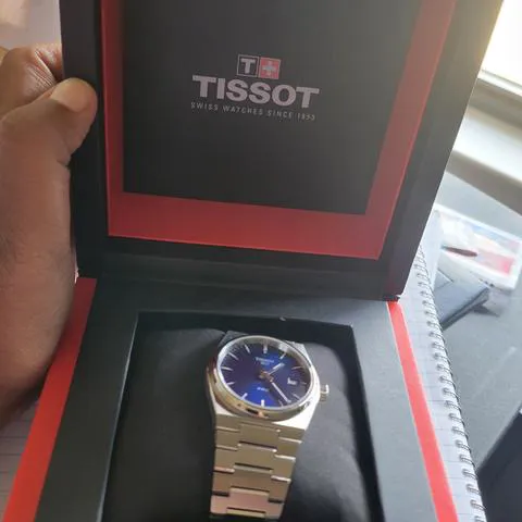 Tissot PRX T137.210.11.041.00 35mm Stainless steel Blue 2