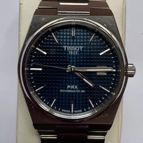 Tissot PRX T137.407.11.041.00 40mm Stainless steel Blue 1