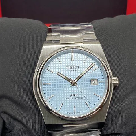 Tissot PRX T137.407.11.351.00 40mm Stainless steel Ice blue