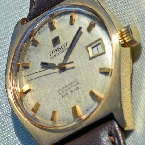 Tissot Visodate PR516 34mm Yellow gold White 7