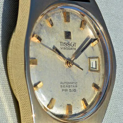 Tissot Visodate PR516 34mm Yellow gold White 8