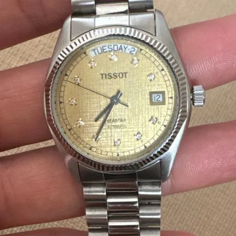 Tissot A583K 38mm Stainless steel Gold 12