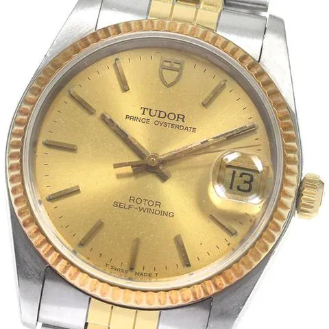 Tudor 74033 34mm Yellow gold and Stainless steel Gold