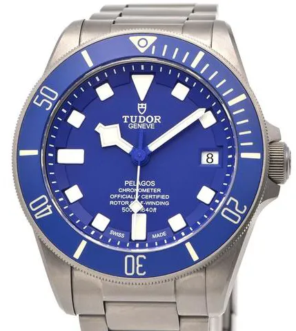 Tudor Pelagos M25600TB-0001 42mm Titanium and Stainless steel Blue