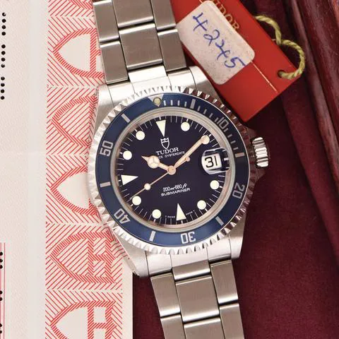 Tudor Submariner 79190 40mm Stainless steel Blue 2