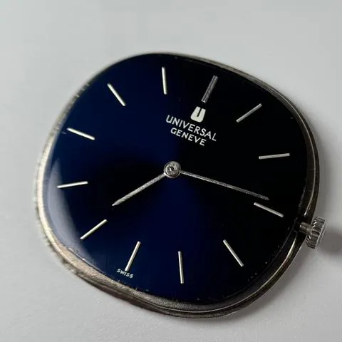 Universal Genève 842125 34mm Stainless steel Blue 1