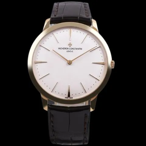 Vacheron Constantin Patrimony 81180/000J-9118 40mm Yellow gold Silver