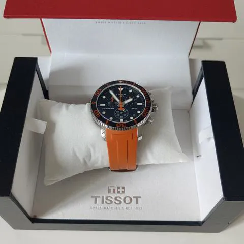 Tissot Seastar T120.417.17.051.01 45.5mm Stainless steel Black 1