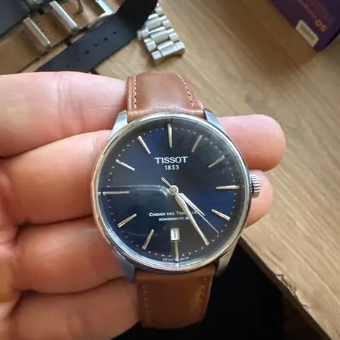 Tissot T-Classic T139.807.16.041.00 39mm Stainless steel Blue 6