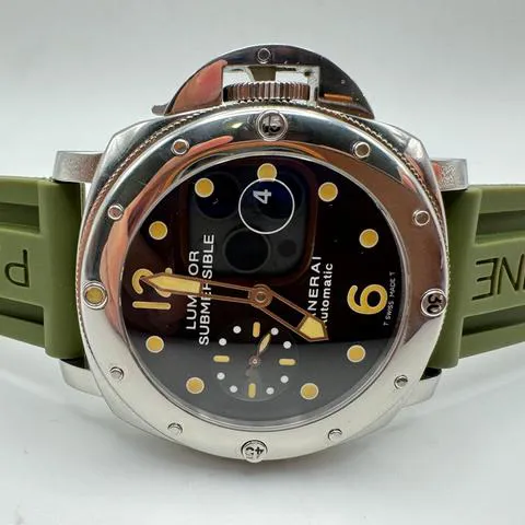 Panerai Submersible PAM 00024 44mm Stainless steel Black 6