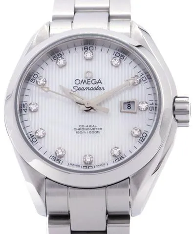 Omega Aqua Terra 231.10.34.20.55.001 34mm Stainless steel White