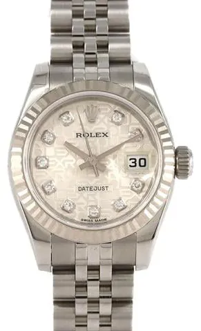 Rolex Lady-Datejust 179174G 26mm White gold