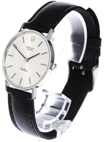 Rolex Cellini 3833 31mm White gold Silver 1