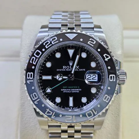 Rolex GMT-Master II 126710GRNR 40mm Stainless steel Black