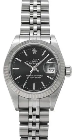 Rolex Lady-Datejust 79174 26mm Stainless steel Black