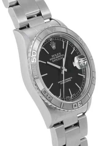 Rolex Datejust Turn-O-Graph 16264 36mm Stainless steel Black 2